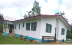 Rotary District Governor Monitoring Visit at the Newly Constructed Oxygen Facility in Melekie, Bong County, Liberia